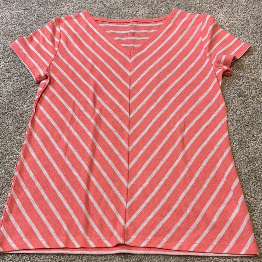 Talbots Linen Blend Tee